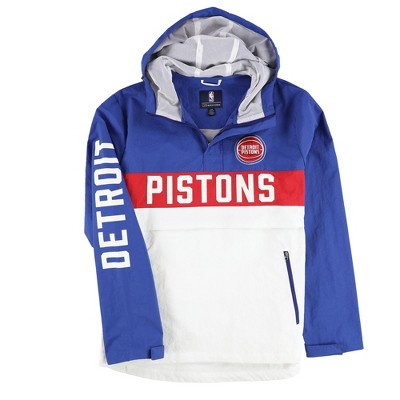 G-III Sports Mens Detriot Pistons Windbreaker Jacket