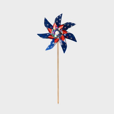 Photo 1 of  Americana Pinwheel Stars and Stripes Red/White/Blue -