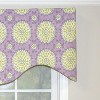 RLF Home Canne Cornice 100% Cotton with Fully Lined 3" Rod Pocket Valnance for Windows 50" x 17" Heather - 3 of 4