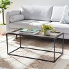 Andey Coffee Table - Brown/Black - Safavieh - 2 of 4