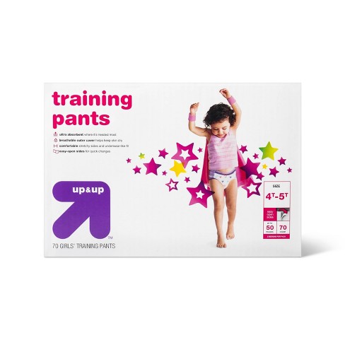 Girls Potty Training Underwear, Easy Open Training Pants 4T-5T
