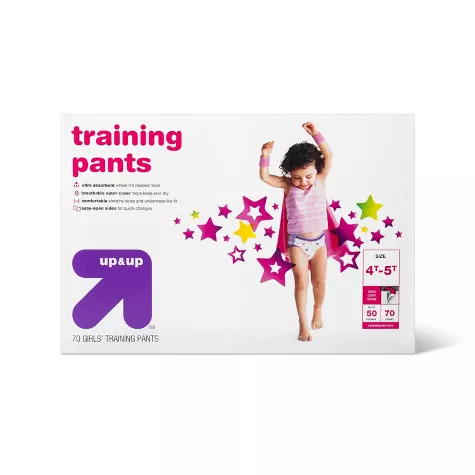 Girls' Training Pants - up & up™ - (Select Size and Count), 1 of 5