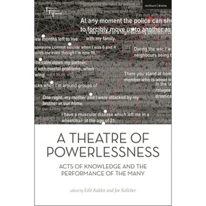 A Theatre of Powerlessness - (Thinking Through Theatre) by  Joe Kelleher & Edit Kaldor (Hardcover) - 1 of 1