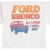 Men's - Ford - Bronco 4-Wheel-Drive Rainbow Gradient Short Sleeve Graphic T-Shirt - 2 of 4