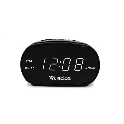 Dual Alarm Clock White - Westclox