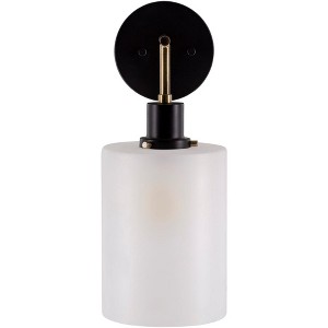 Mark & Day Ernstbrunn 15"H x 6"W x 10"D Modern Black Wall Lights - 1 of 4
