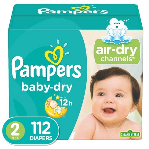 Pampers Baby-Dry Size 8 27 Nappies