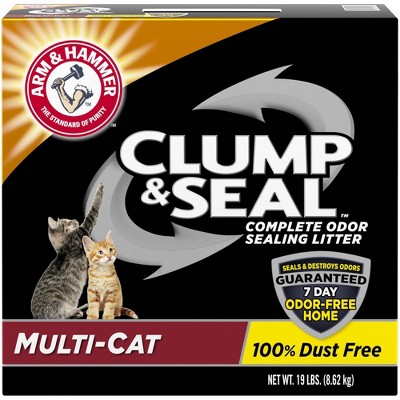 clump and seal lightweight cat litter