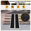 2-8Ft Non-Slip Folding Wheelchair Ramp, Portable Threshold Ramp for Home Use, Scooter Access for Car, Doorways, Curbs, and Stairs(Using height 2-24") - 3 of 4