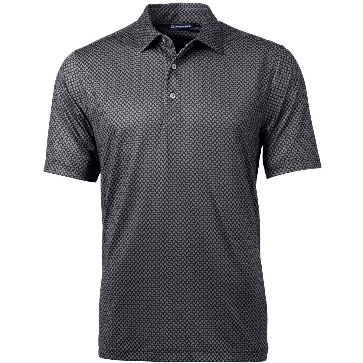 Cutter & Buck Pike Banner Print Stretch Men's Polo Shirt - thumbnail 2