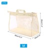 Unique Bargains PVC Dustproof Waterproof Handbag Dust Bags for Closet 2 Pcs - 2 of 4