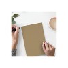 JAM Paper Extra Heavyweight Cardstock Paper 130 lbs. 8.5" x 11" Brown Kraft 25 Sheets/Pack - 3 of 3