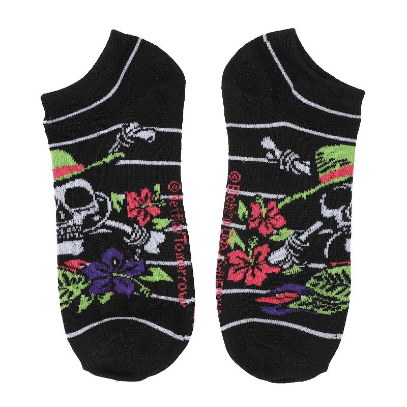 One Piece Straw Hat Pirates Adult 5-Pair Ankle Socks, 3 of 7