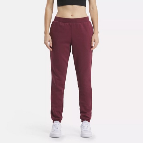 Reebok Lux Fleece Pants Xl Classic Maroon : Target