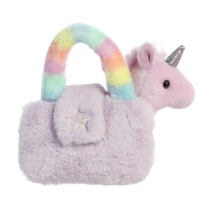 Aurora Small Plushy Purple Fancy Pals Fashionable Stuffed Animal 6" - 1 of 4
