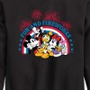 Boys' - Disney - Fun And Fireworks Graphic Long Sleeve Fleece Sweatshirt - 2 of 4