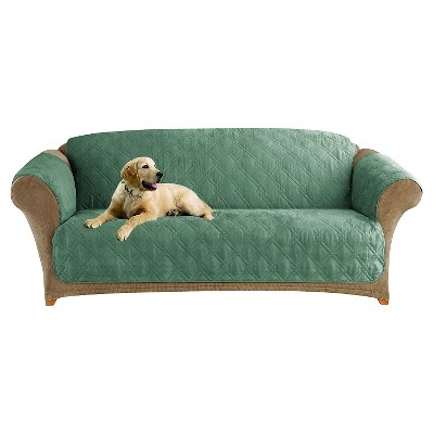 Microfiber Non-Skid Sofa Furniture Protector - Sure Fit