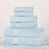 Modern Solid Classic Luxury Egyptian Cotton Towel Set by Blue Nile Mills - 2 of 4