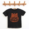 Pumpkin Doily Coquette - Youth Short Sleeve Graphic T-Shirt and Toddler Short Sleeve Graphic T-Shirt - 2 of 3