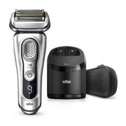 Braun Series 9-9370cc Men's Rechargeable Wet & Dry Electric Foil Shaver with Clean & Charge Station