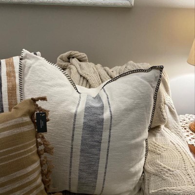 Striped pillows outlet target