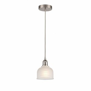 Dayton - 1 Light Cord Hung Mini Pendant In Industrial Style-9.25 Inches Tall and 5.5 Inches Wide - 1 of 1