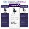 NicBex 360°Swivel Gaming Chair Office Chairs with Reclining Back,Adjustable Seat Height&Footrest,Ergonomics Video Game Chairs for Home&Office - 4 of 4
