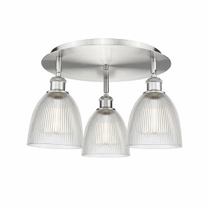 Castile - 3 Light Flush Mount In Industrial Style-9.5 Inches Tall and 17.75 Inches Wide - 1 of 1