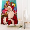 Deny Designs Tina Salazar Santa Claus With Boxes Shower Curtain - 2 of 3