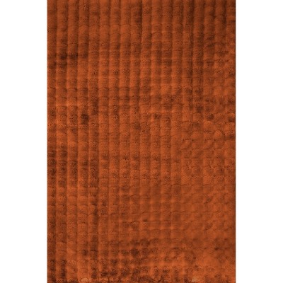 Nuloom Jeni Cozy Plush Solid Faux Rabbit Pet Friendly Premium Machine Washable Area Rug