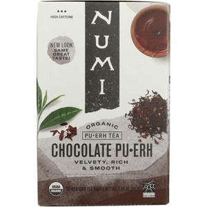 Numi Organic Tea Pu-erh Tea - Chocolate Pu-erh - 1 of 2
