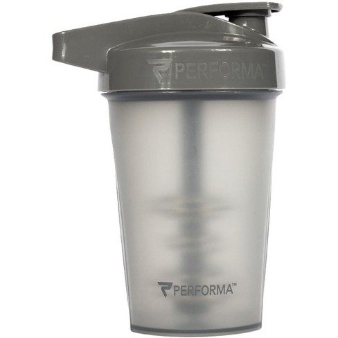 SHAKESPHERE Tumbler VIEW: Protein Shaker Bottle Smoothie Cup, 24 oz -  Bladeless Blender Cup Purees Fruit, No Mixing Ball - Rose Gold - Clear  Window