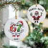 Lomsoe Santa Says 67 Gifts Christmas Ornament 2025 for Women Men Friends Six Seven Ornaments Gifts for Christmas Tree Christmas Decor Christmas Gift - 4 of 4