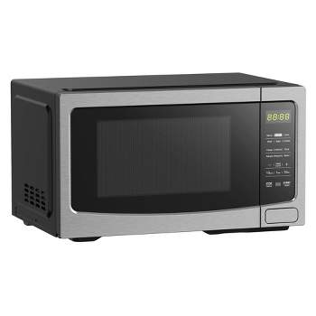 Black and Decker 1.0 Cubic Foot Stainless Steel 5-in-1 Countertop Microwave w/ Air Fryer Microwave Combo, Convection, Broil, Bake, and 12.4" Turntable