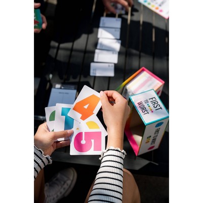 Dyce Games First to Worst Party Game