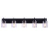 Craftmade Lighting Reeves 5 - Light Vanity in  Flat Black - 2 of 4