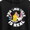 Women's - Pokémon - The Snuggle Is Real Pikachu And Sylveon Cropped Graphic Hoodie - 2 of 3