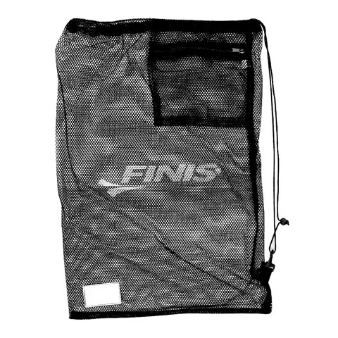 Finis Mesh Gear Bag - Mesh Swim Bag for Swim Gear and Accessories, Navy