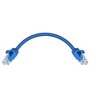 Monoprice Cat6 Ethernet Patch Cable - 0.5 Feet - Blue (12 Pack) Snagless RJ45, 550MHz, UTP, Pure Bare Copper Wire, 24AWG - FLEXboot Series - 4 of 4