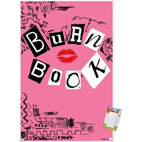 Trends International Mean Girls - Burn Book Unframed Wall Poster Prints :  Target