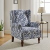Theodor Armchair with Spindle Legs for Living Room and Bedroom Club Chair | ARTFUL LIVING DESIGN - 3 of 4