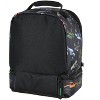 Intimo Monster Jam Grave Digger Megalodon Pirate's Curse Dual Compartment Lunch Box Bag Black - image 4 of 4