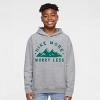 The Juniper Shop Hike More Worry Less Mountain Youth Hoodie - 2 of 4