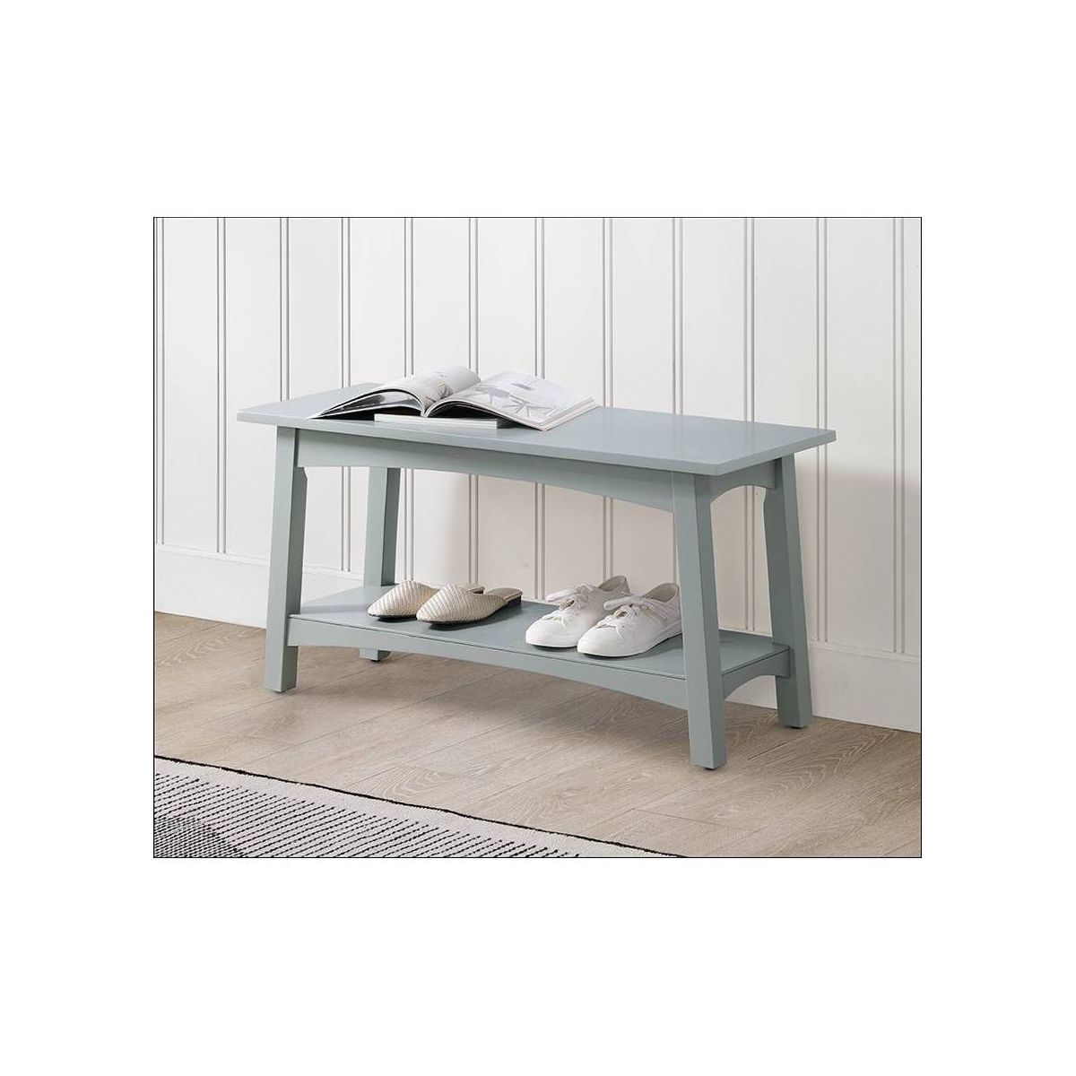 36" Craftsbury Wood Entryway Bench - Alaterre Furniture - thumbnail 3