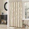 LunaLulinlk Tufted Semi-Sheer Shower Curtain - 3 of 4