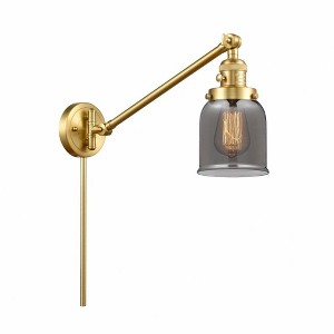 Bell - 1 Light Swing Arm Wall Sconce In Industrial Style-25 Inches Tall and 8 Inches Wide - 1 of 1