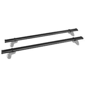 YAKIMA 70 Inch Alloy Steel Easy Snap Aerodynamic Roof Rack Crossbars with CoreBar StreamLine Adapter and 165 Pound Load Capacity, Black - 1 of 4