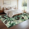 Snake Print Machine Washable Living Room Rugs 8x10 Non-Slip Vintage Aesthetic Accent Rugs, Stain-Resistant Low Pile Gothic Floor Mats For Office - 3 of 4
