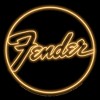 Men's Fender Neon Logo Pull Over Hoodie - 2 of 4