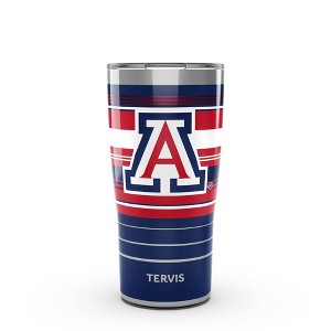 NCAA Arizona Wildcats 20oz Hype Stripes Stainless Steel Tumbler - 1 of 4